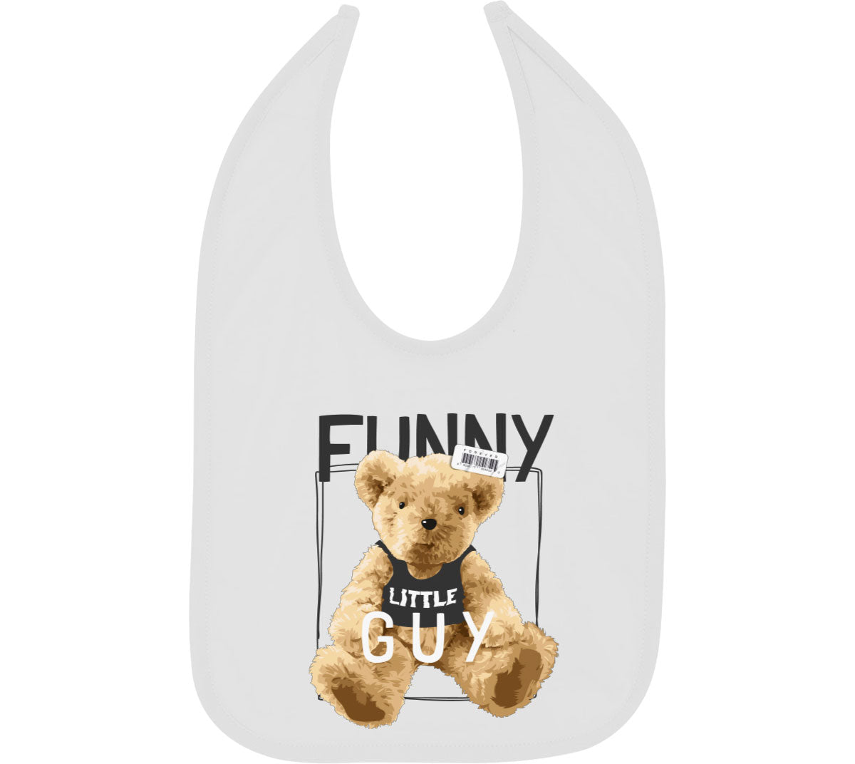 Teddy Bear Funny Baby Bib