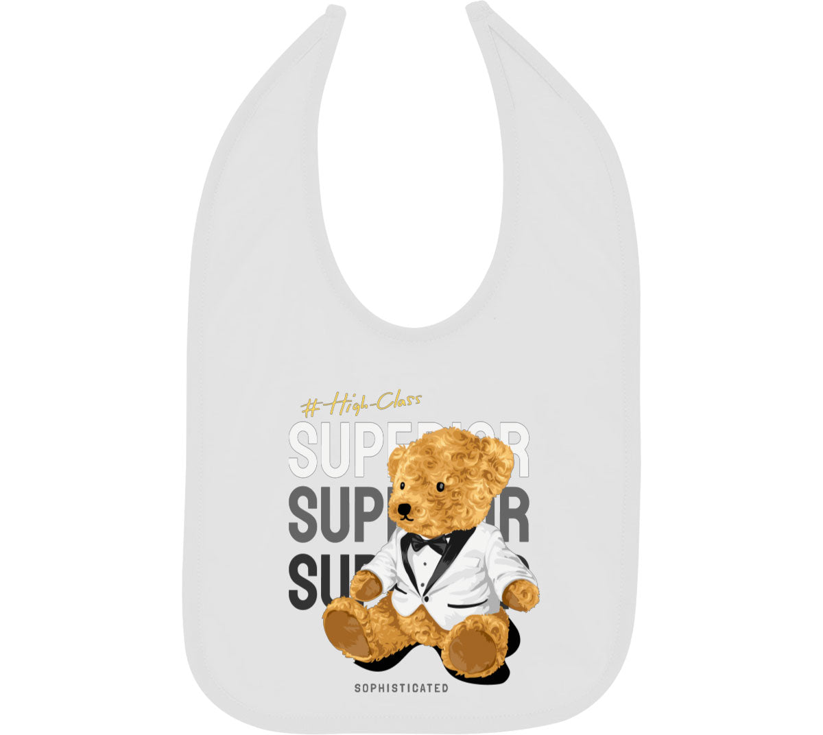 Teddy Bear Superior Baby Bib