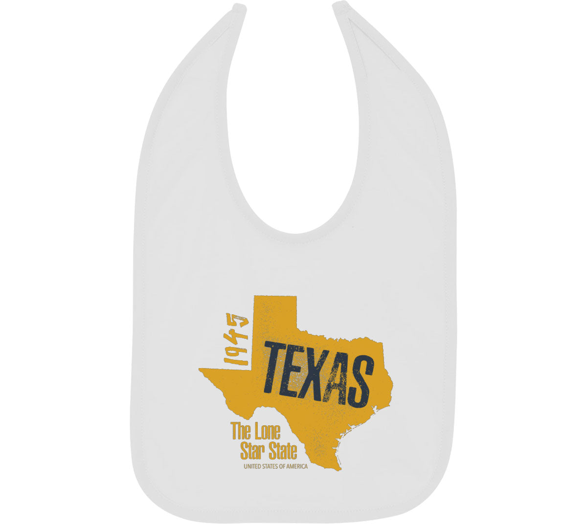 Texas The Lone Star State Baby Bib