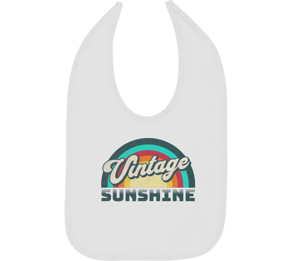 Vintage Sunshine Baby Bib