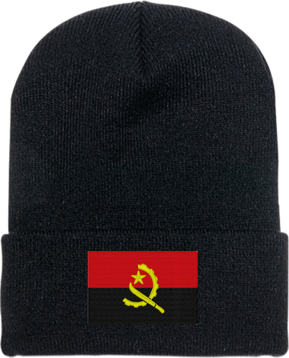 Angola Flag Knit Beanie