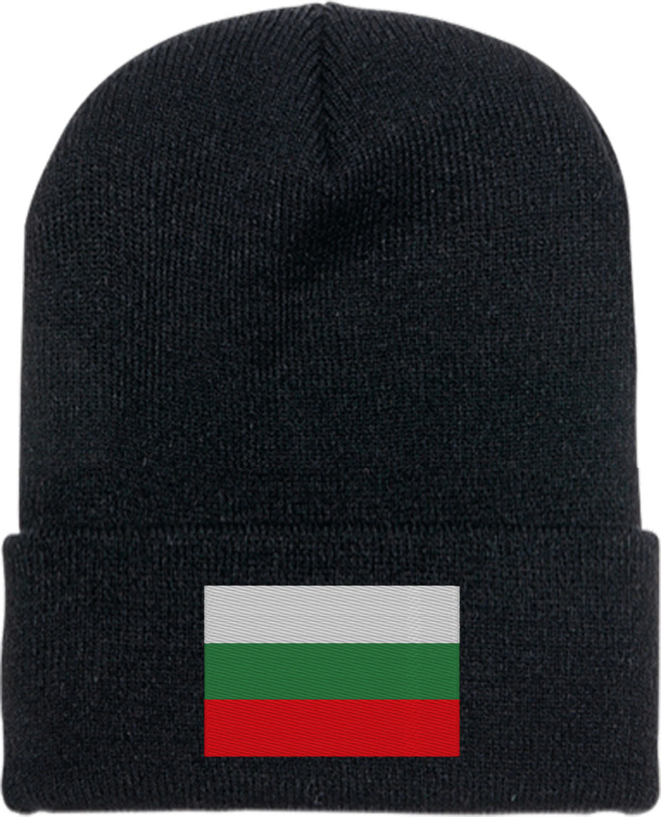 Bulgaria Flag Knit Beanie