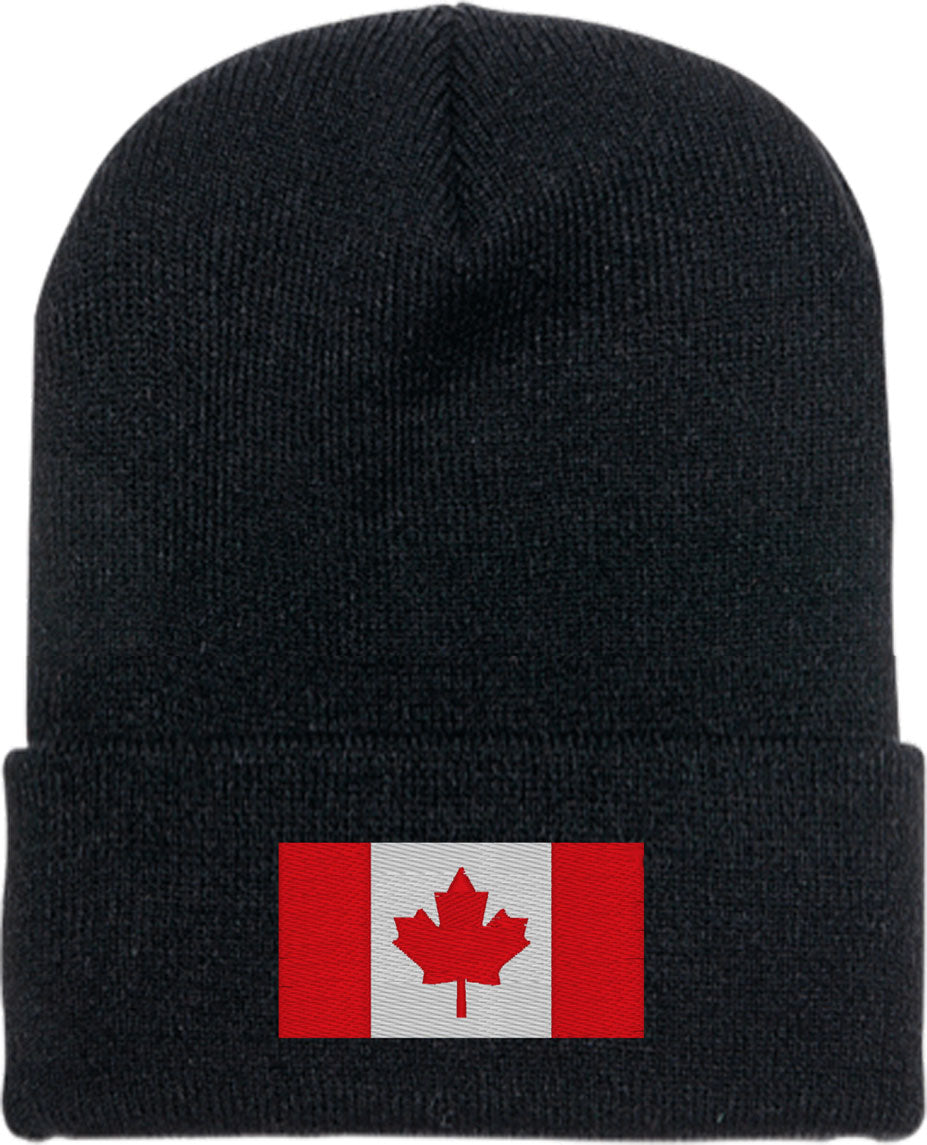 Canada Flag Knit Beanie