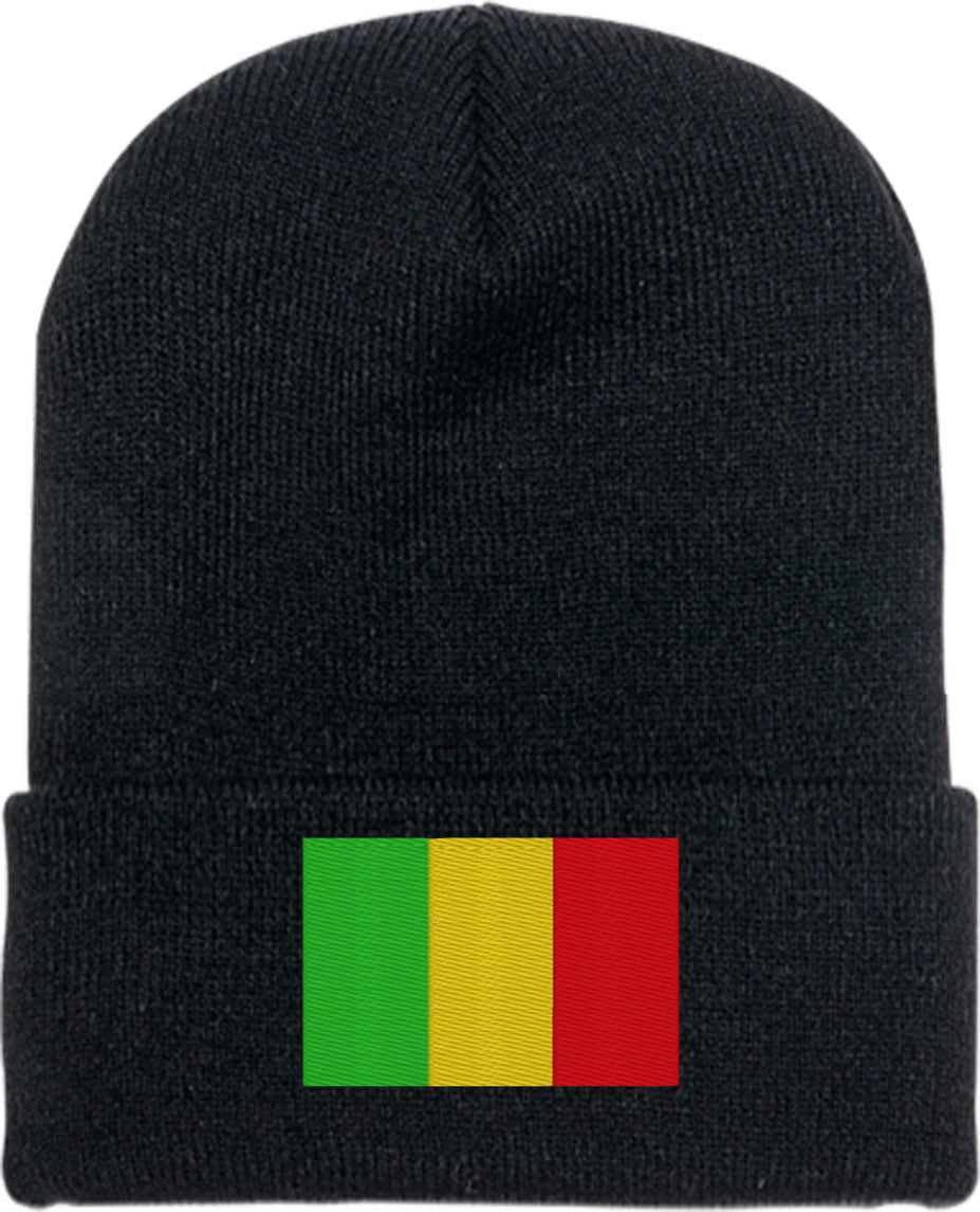 Mali Flag Knit Beanie