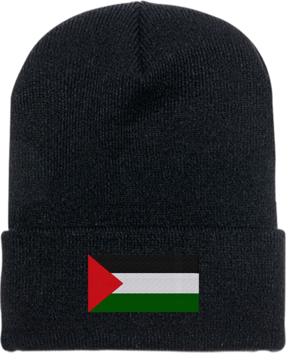 Palestine Flag Knit Beanie