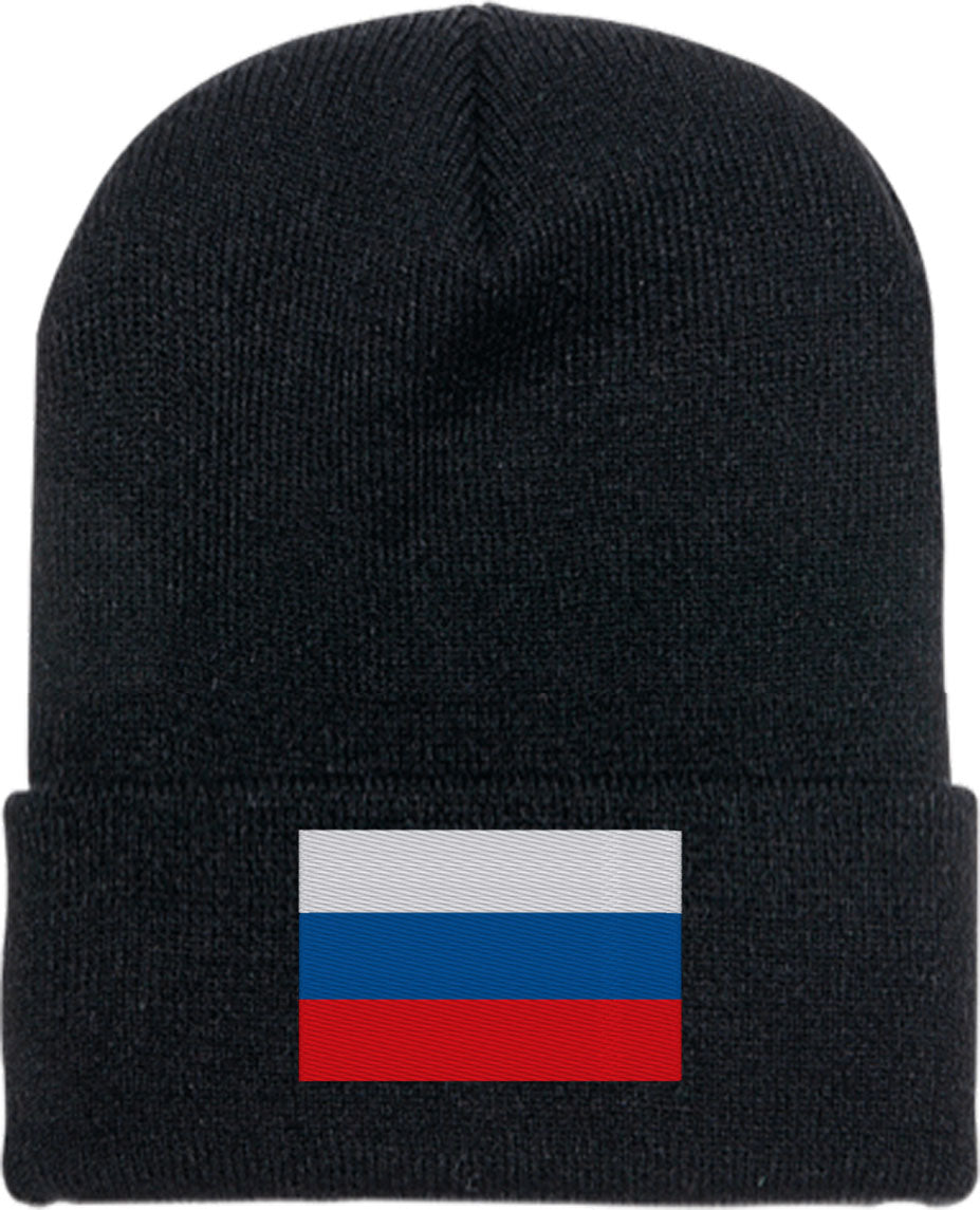 Russia Flag Knit Beanie