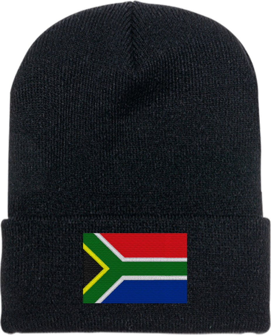 South Africa Flag Knit Beanie