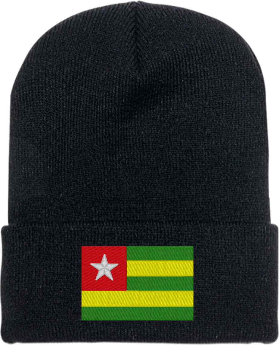 Togo Flag Knit Beanie