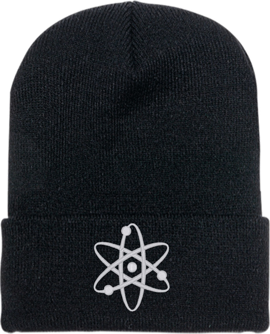 Atomic Symbol Knit Beanie