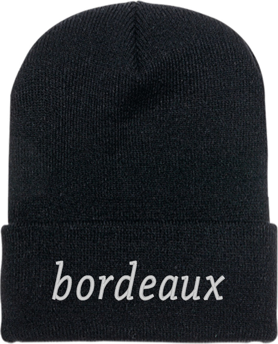 Bordeaux France Knit Beanie
