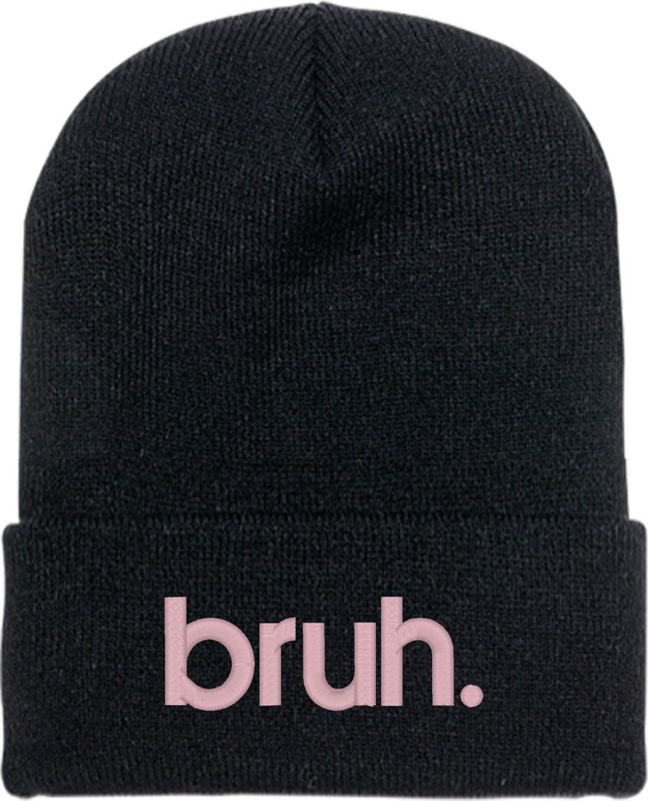 Bruh Mother's Day Knit Beanie