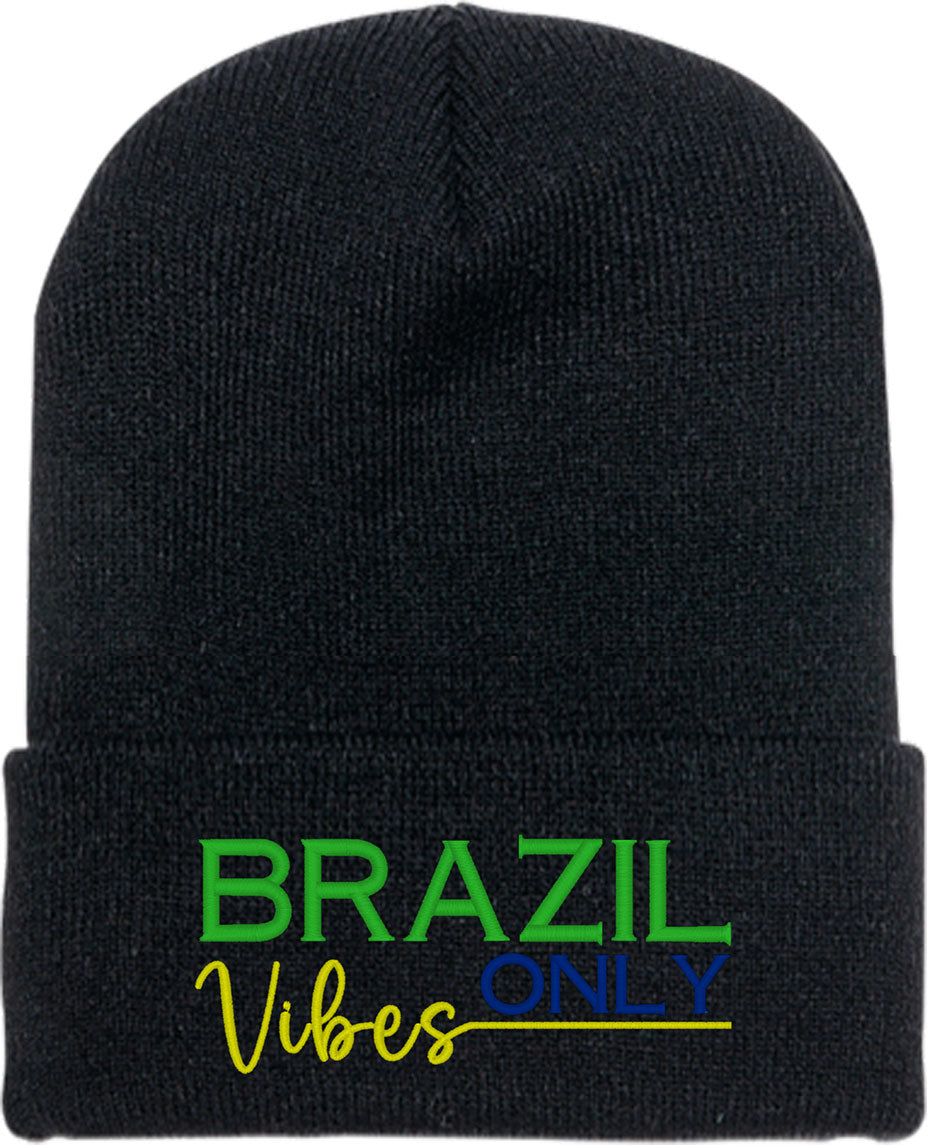 Brazilian Vibes Only Brazilian Day Knit Beanie