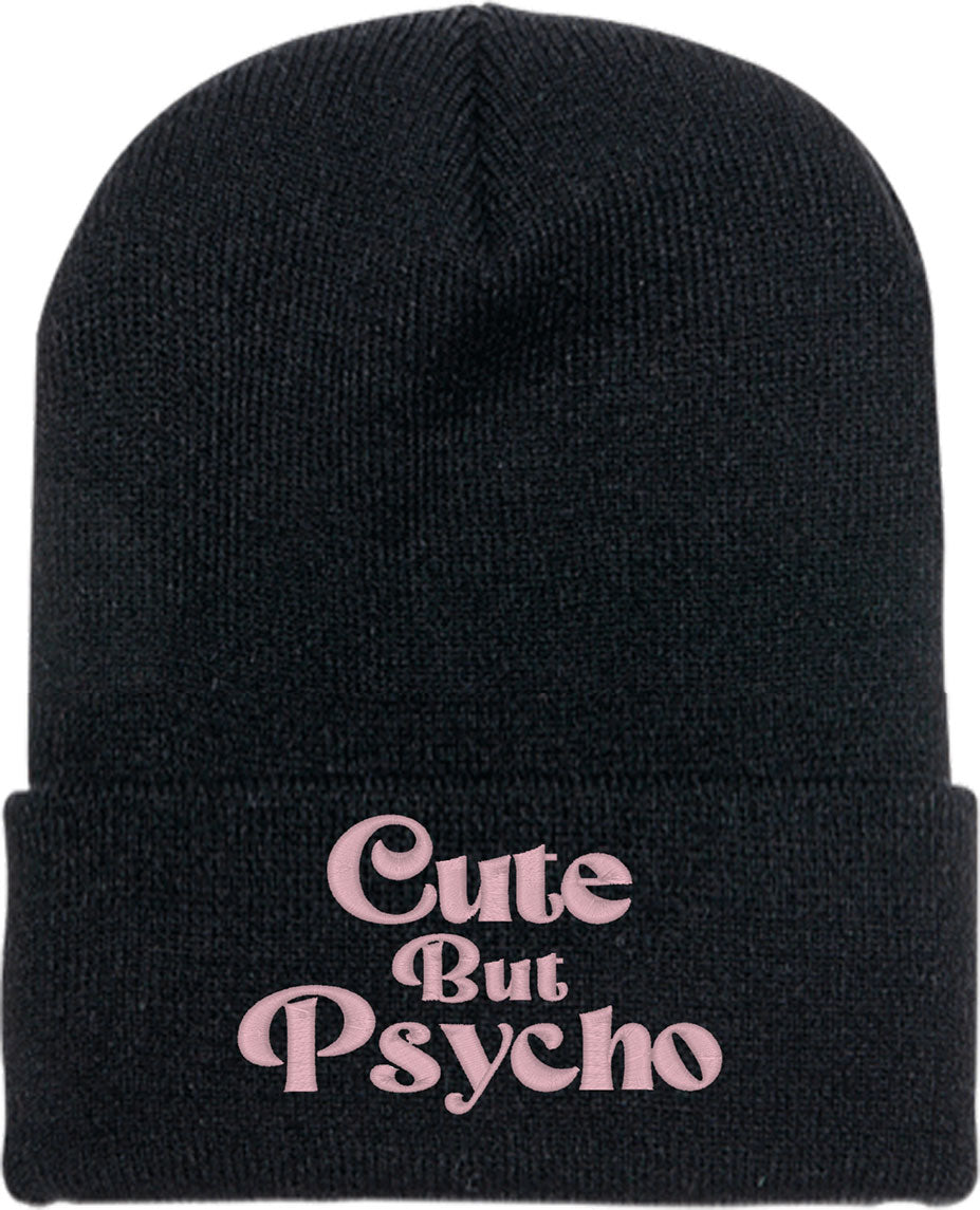Cute But Psycho Knit Beanie