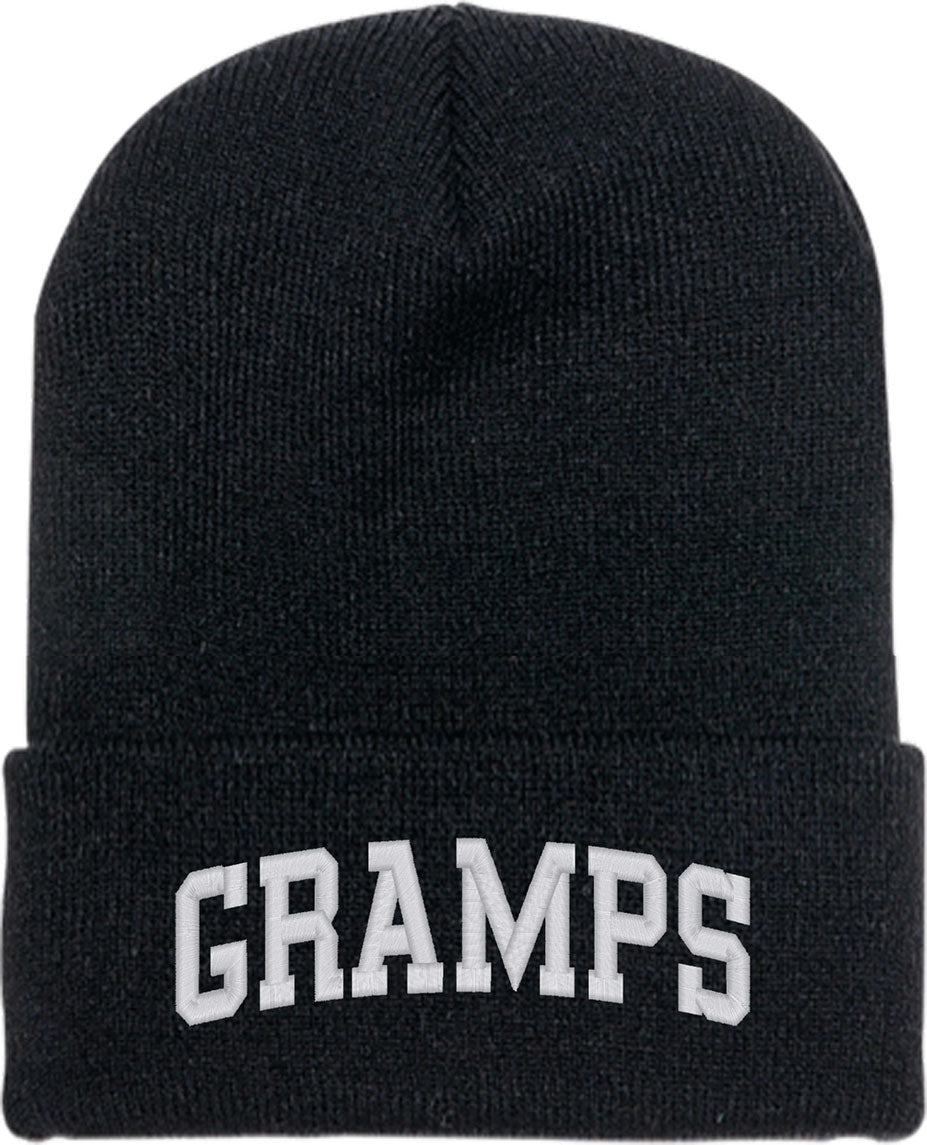 Gramps Grandfather Father's Day Knit Beanie