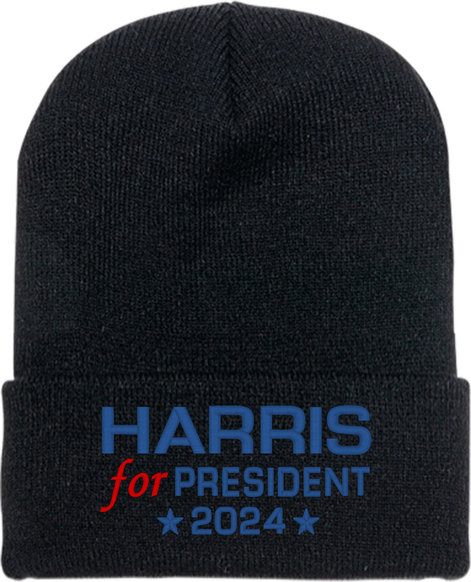 Harris For President Kamala Harris 2024 Presidential Election Knit Beanie