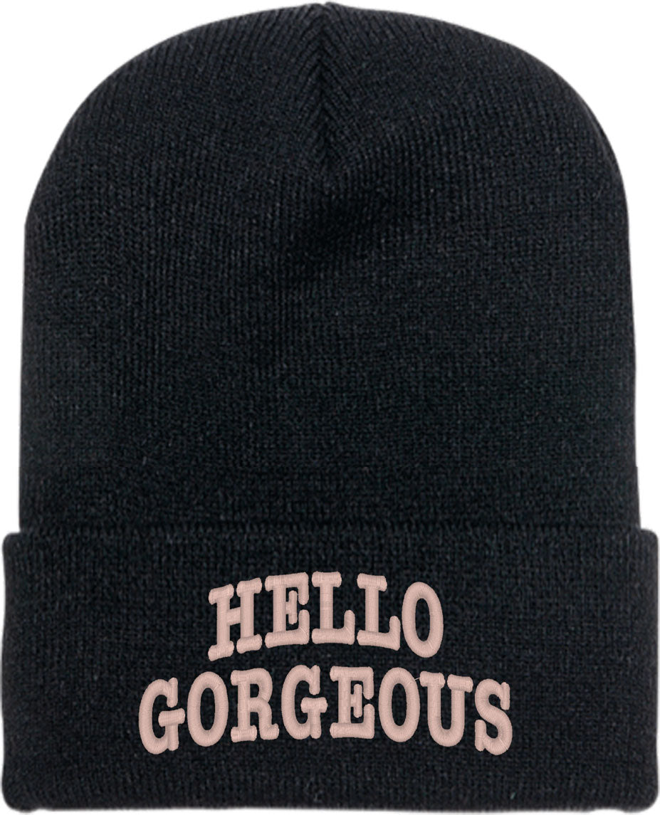 Hello Gorgeous Knit Beanie