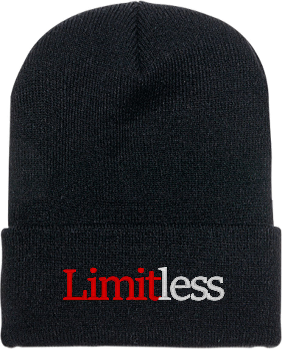 Limitless Typography Knit Beanie