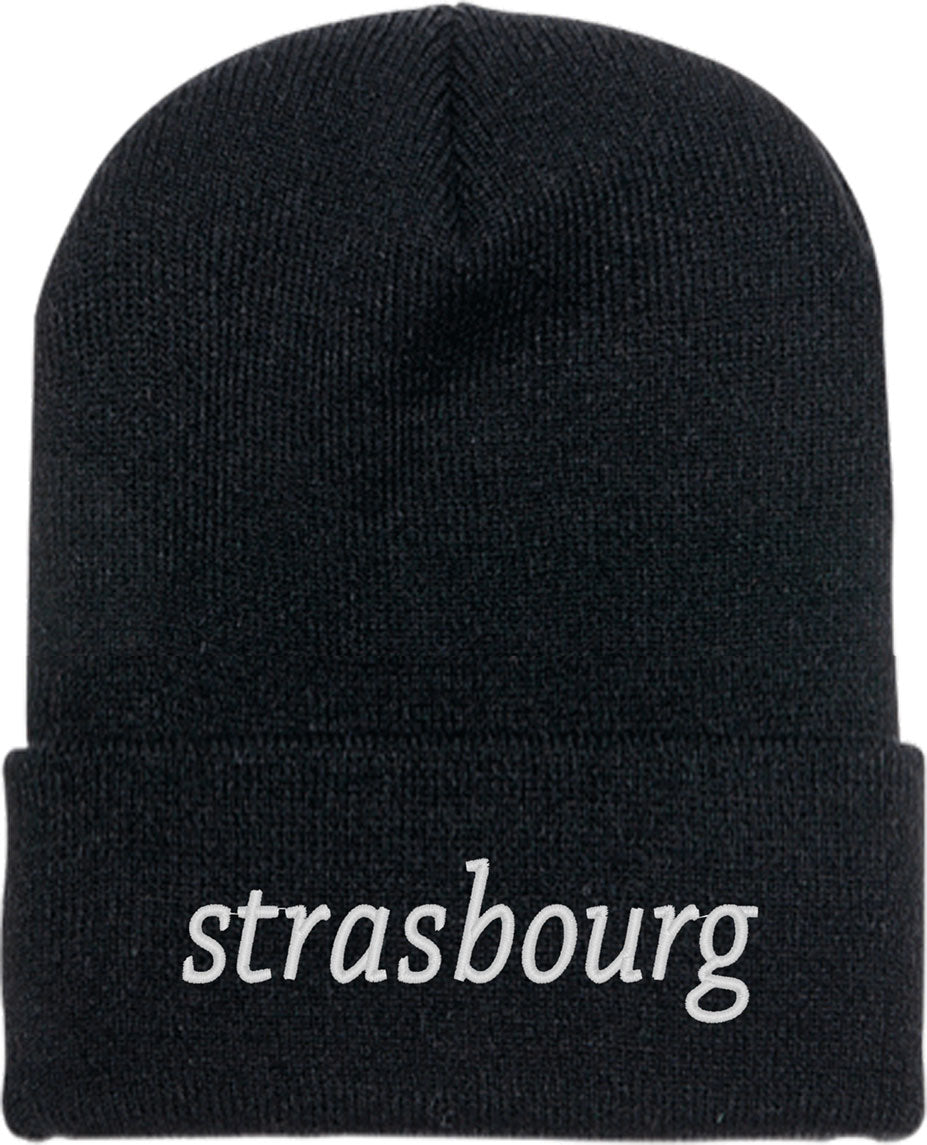 Strasbourg France Knit Beanie