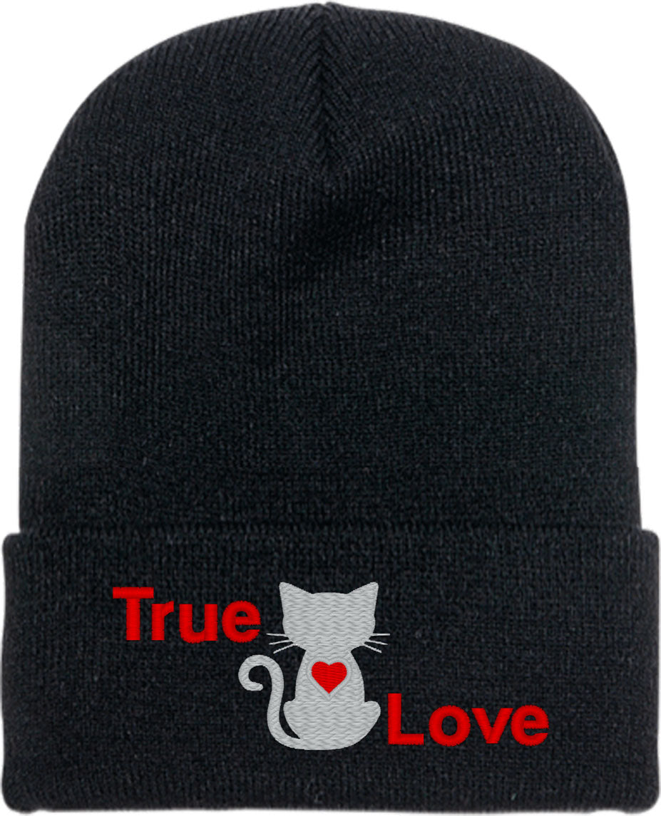 True Love Cat Knit Beanie