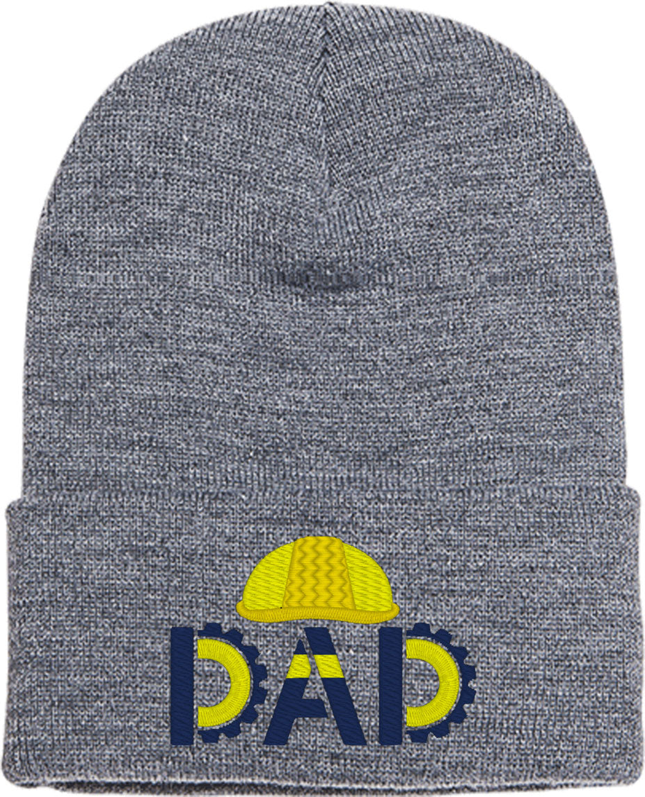 Engineer Dad Father's Day Knit Beanie