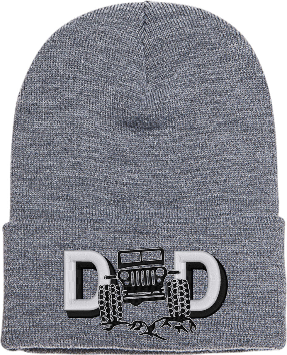 Jeep Dad Knit Beanie