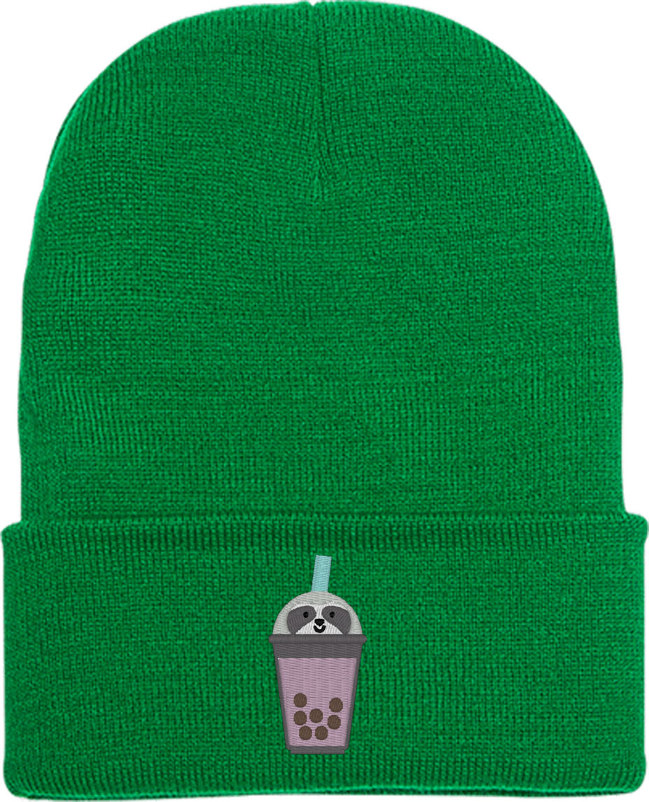 Cute Bobatea Knit Beanie