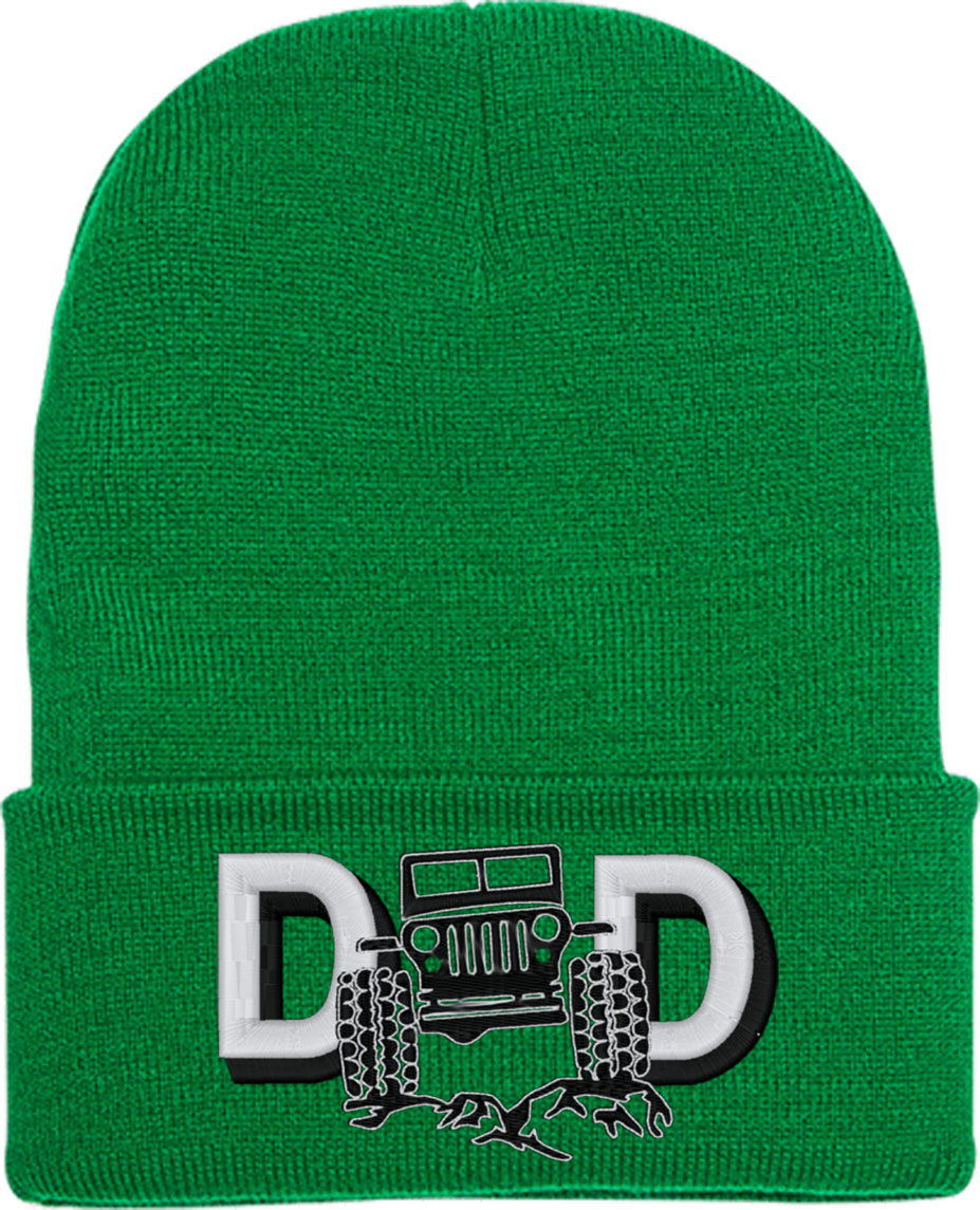 Jeep Dad Knit Beanie