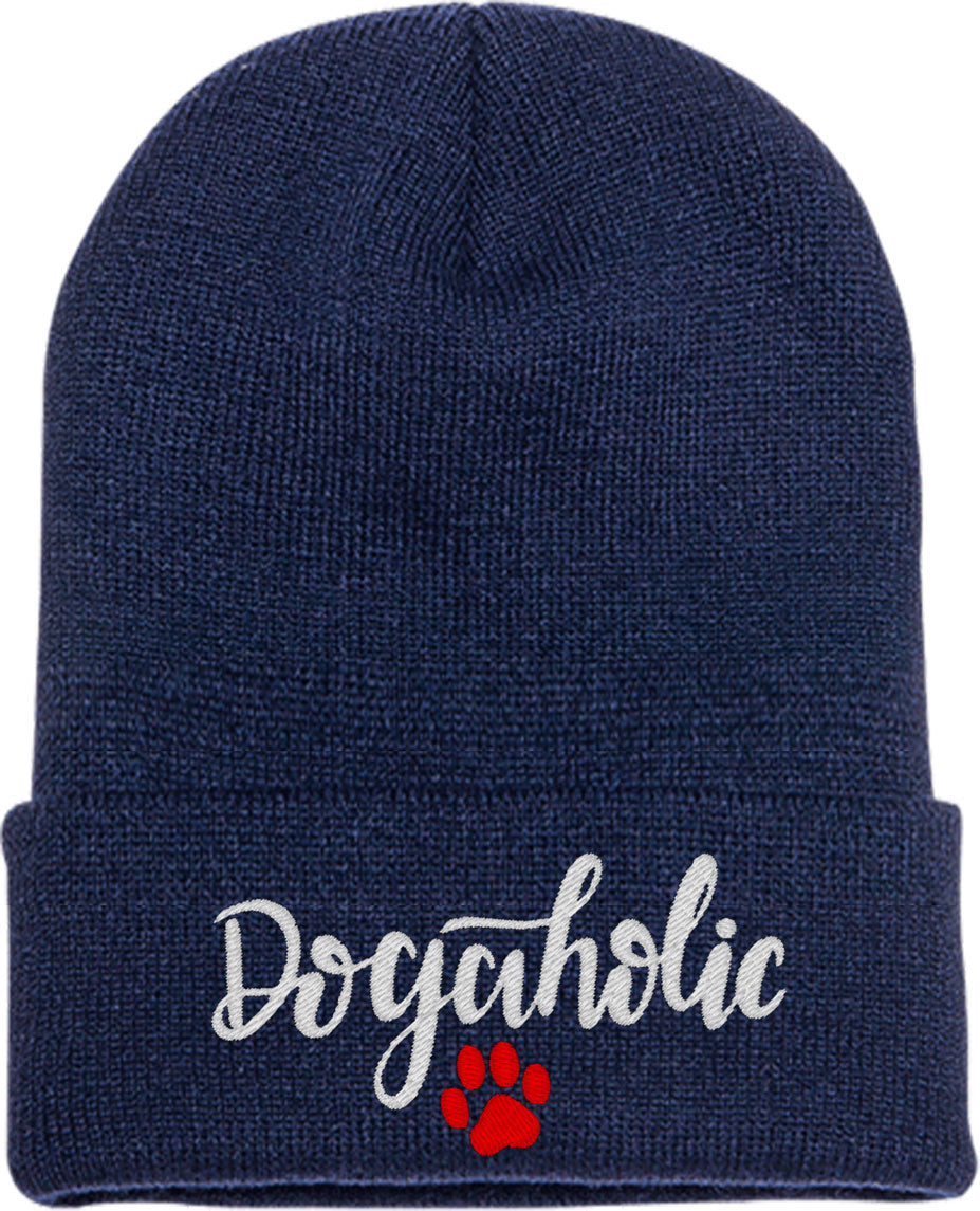 Dogaholic Knit Beanie