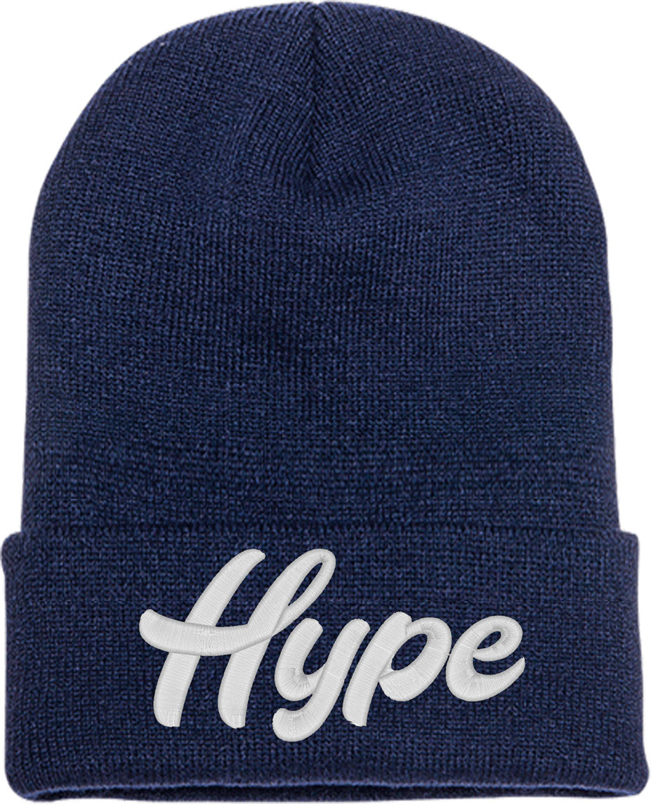 Hype Typography Knit Beanie
