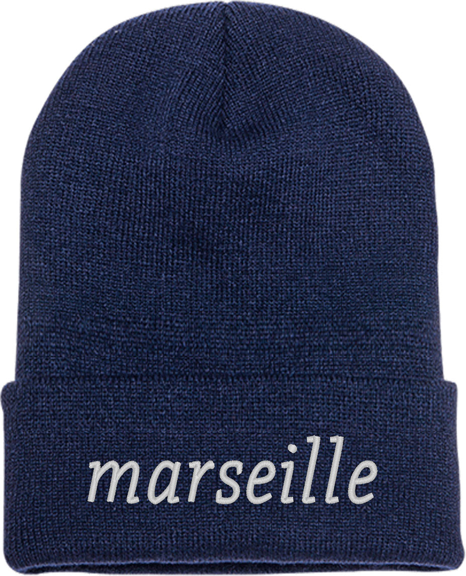 Marseille France Knit Beanie