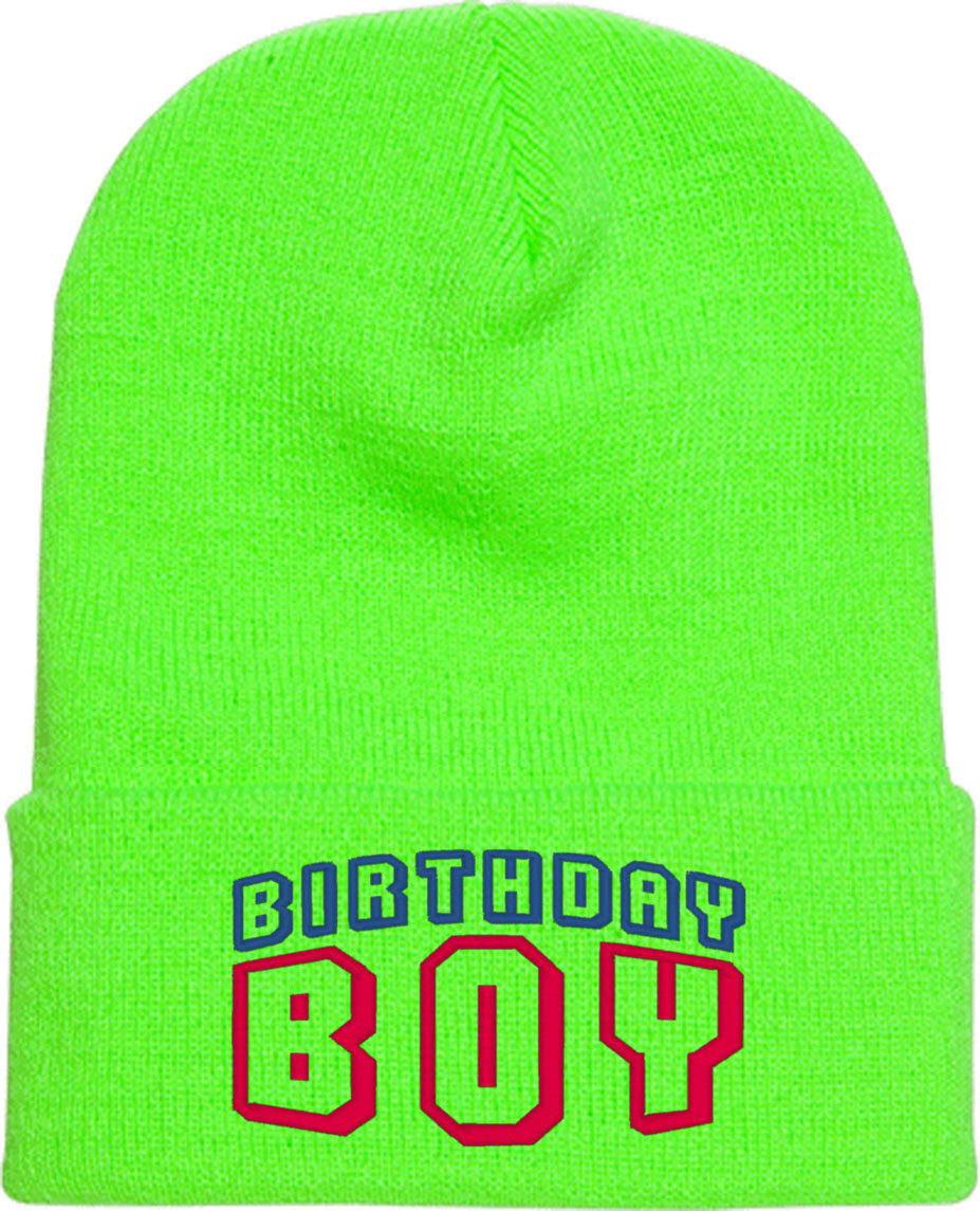 Birthday Boy Knit Beanie