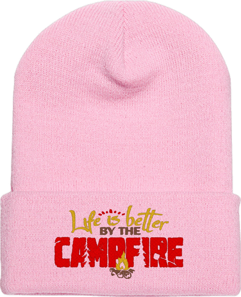 Life Is Better By The Campfire Knit Beanie
