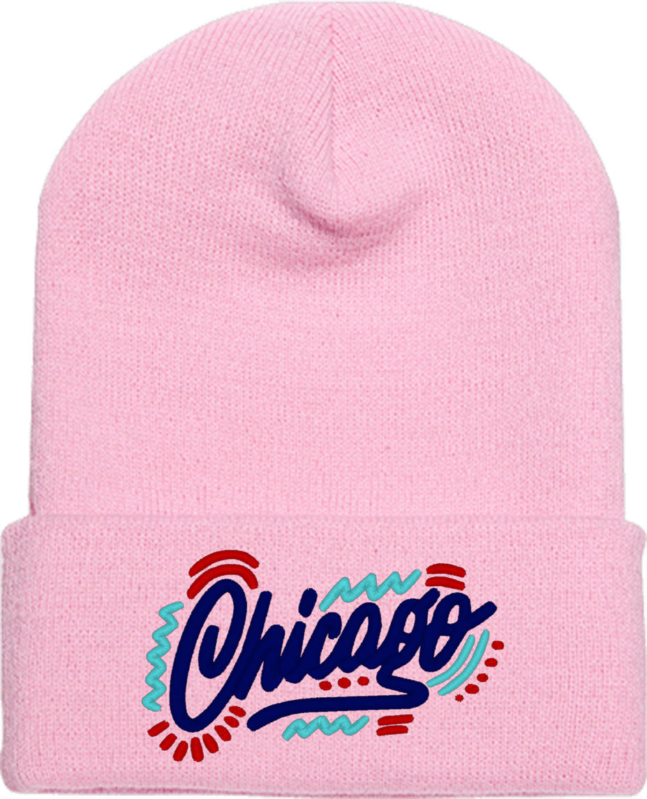 Chicago Illinois Knit Beanie