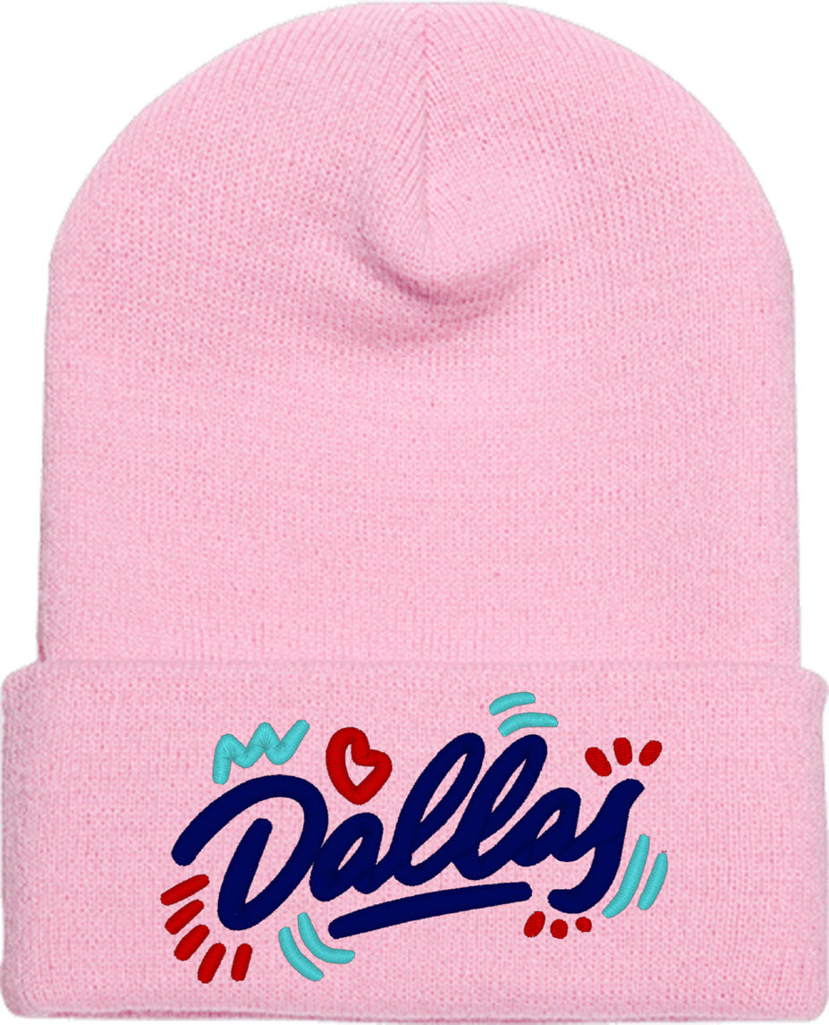 Dallas Texas Knit Beanie