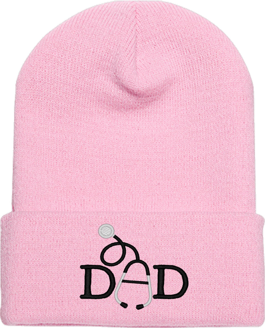 Doctor Dad Father's Day Knit Beanie