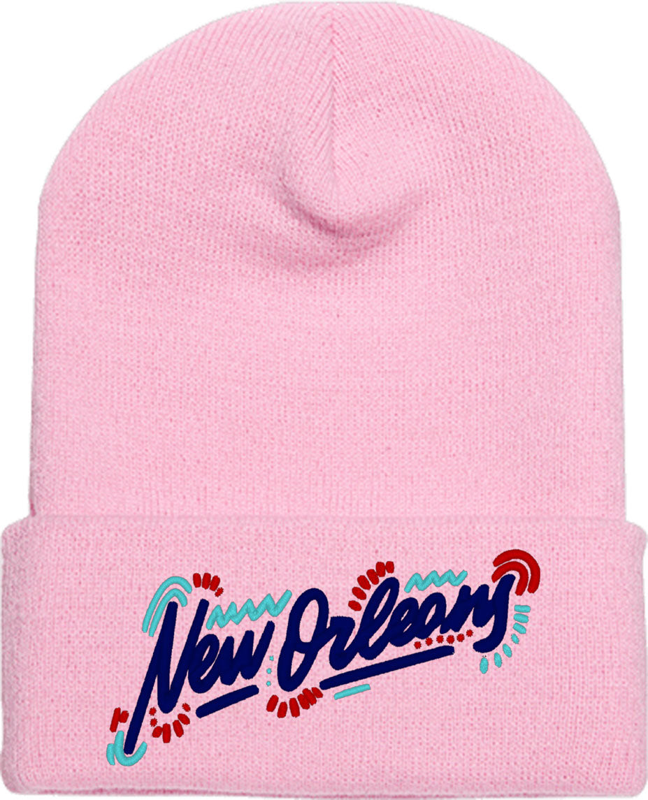 New Orleans Louisiana Knit Beanie