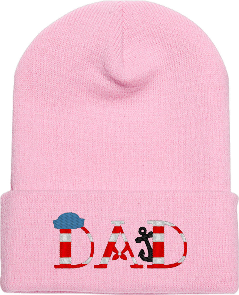 Sailor Dad Father's Day Knit Beanie