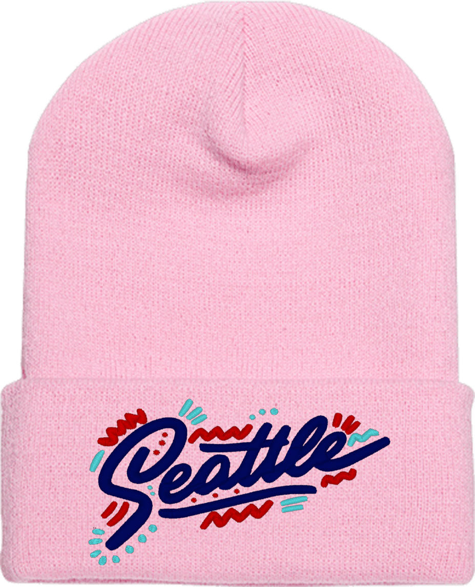 Seattle Washington Knit Beanie