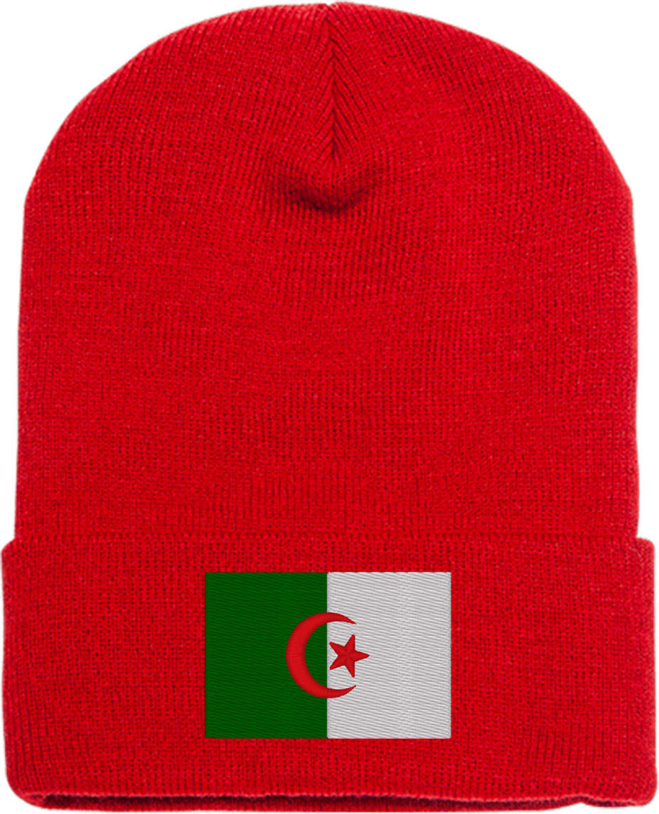 Algeria Flag Knit Beanie