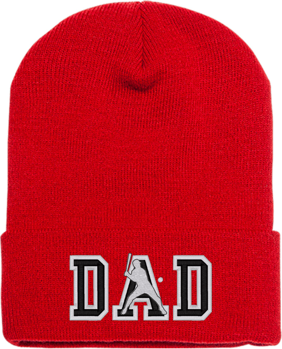 Baseball Dad Knit Beanie