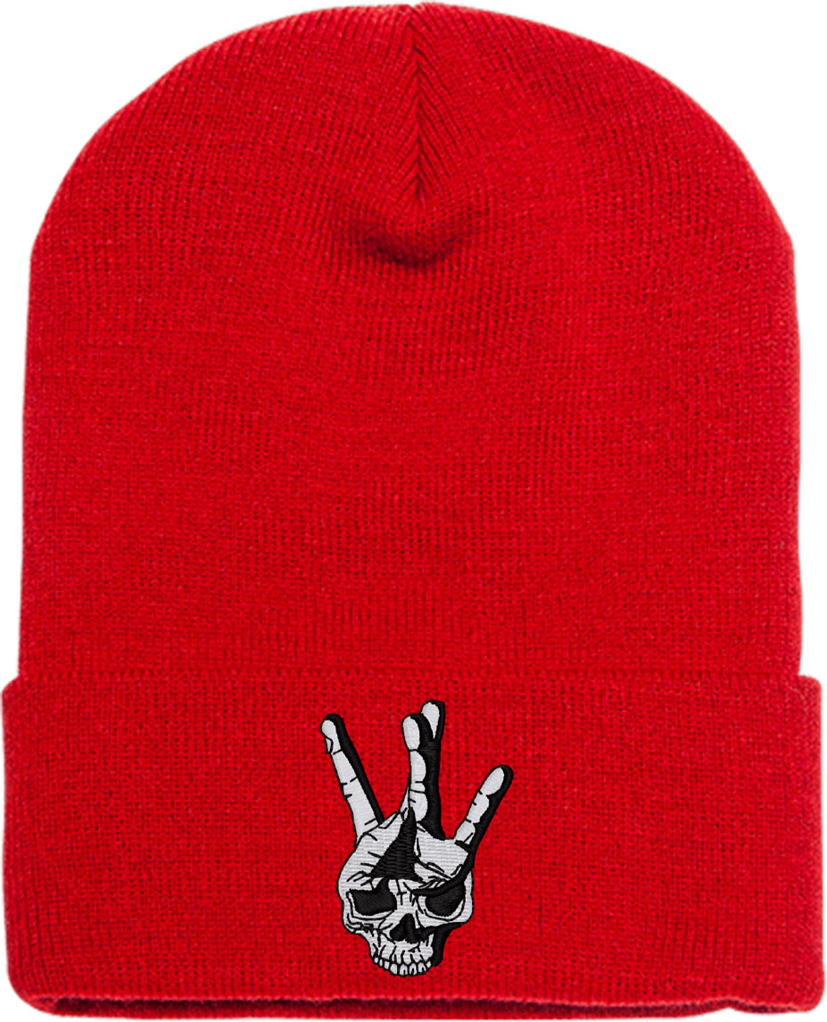 Hip Hop Skull Knit Beanie