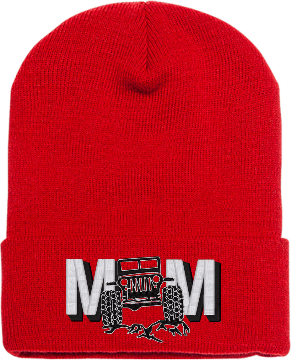 Jeep Mom Knit Beanie