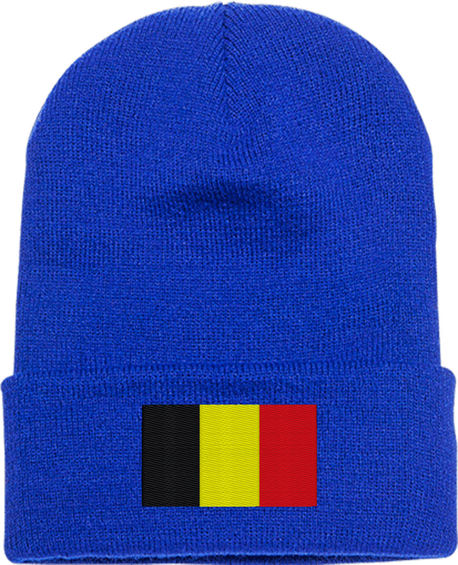 Belgium Flag Knit Beanie