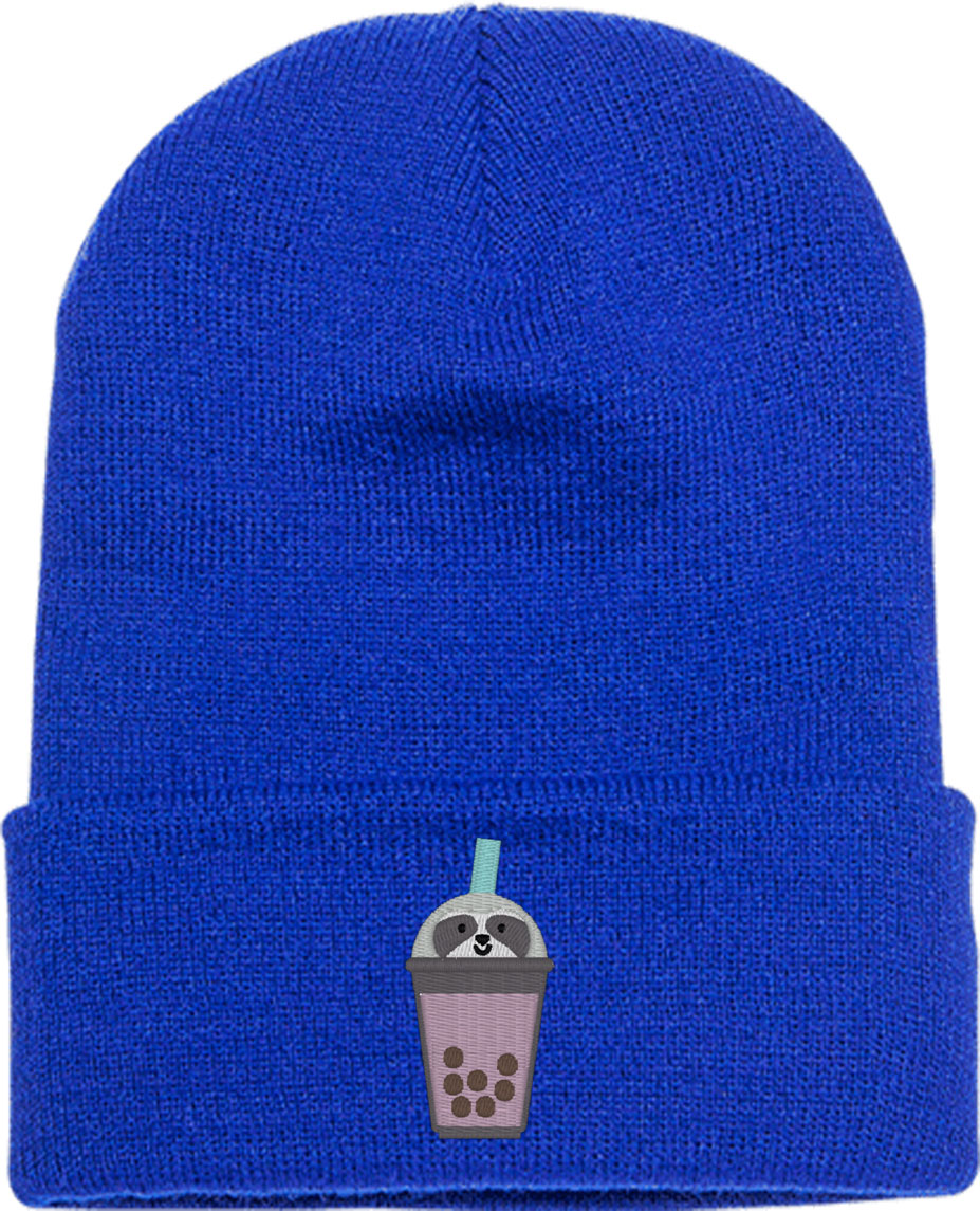 Cute Bobatea Knit Beanie