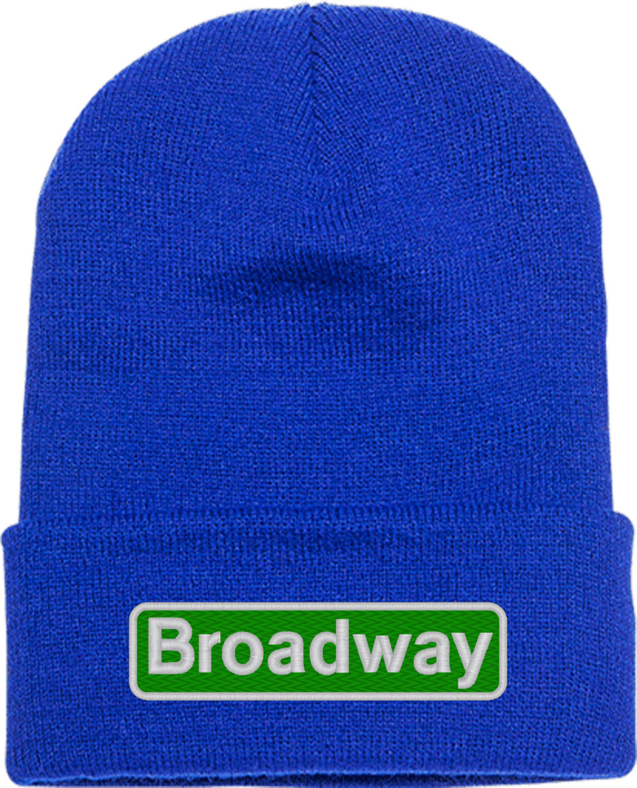 Broadway New York Knit Beanie