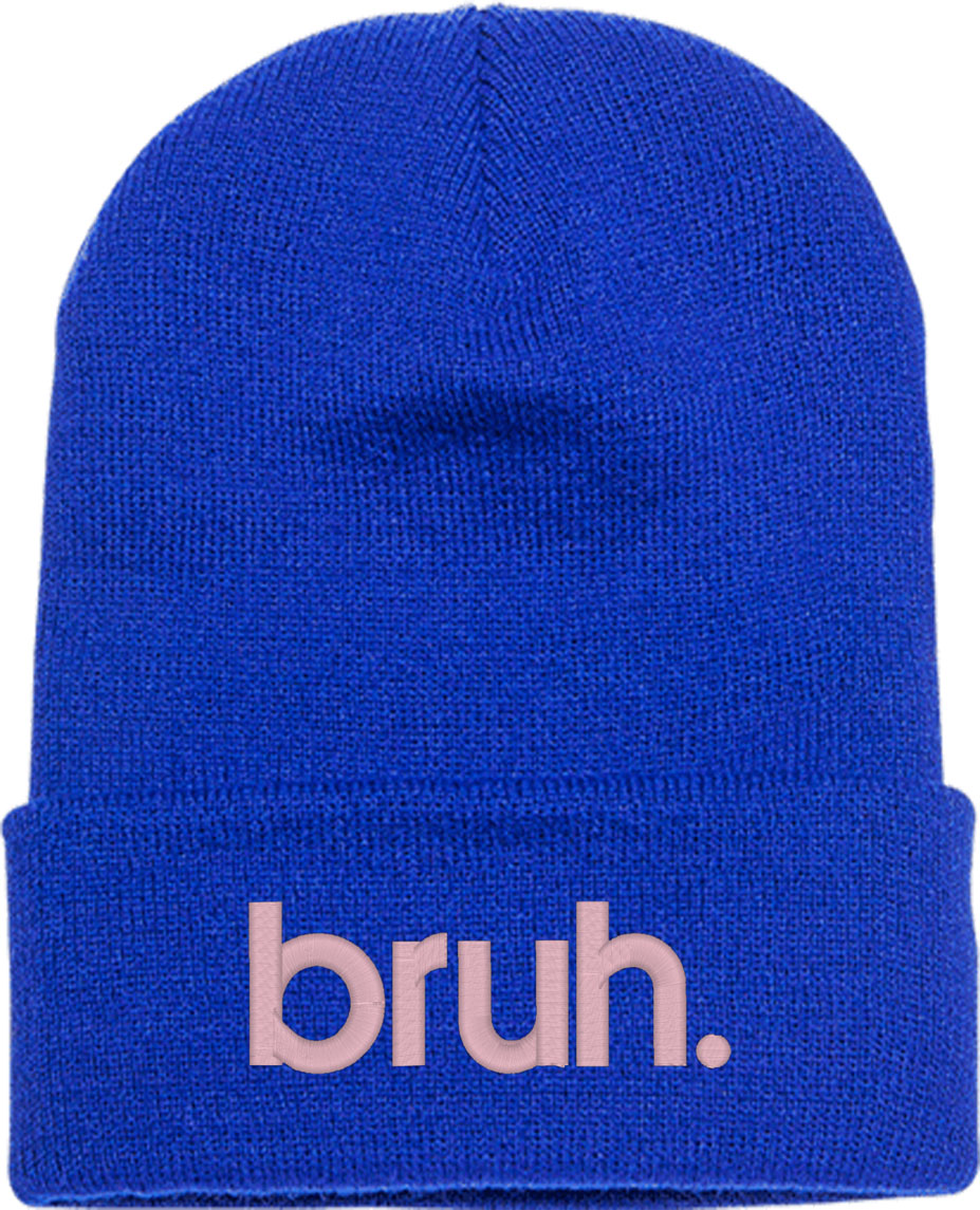 Bruh Mother's Day Knit Beanie