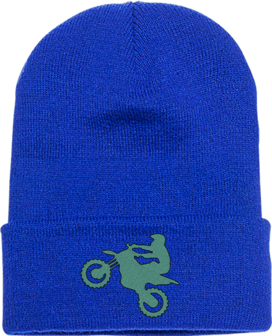 Dirt Bike Knit Beanie