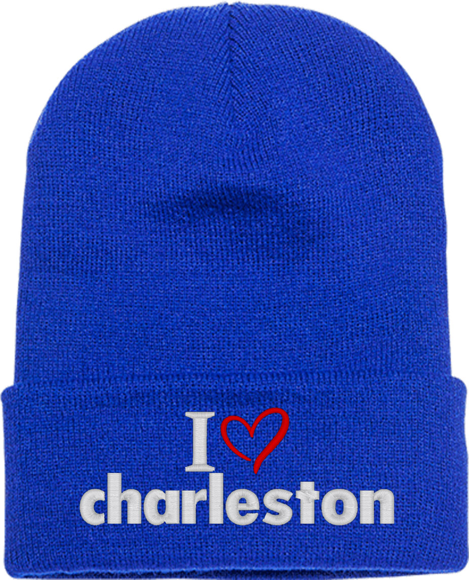 I Love Charleston Knit Beanie