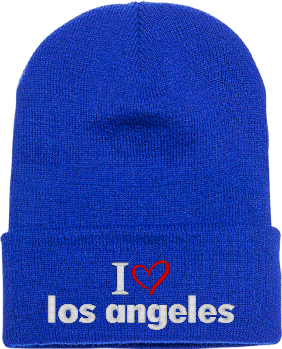 I Love Los Angeles Knit Beanie
