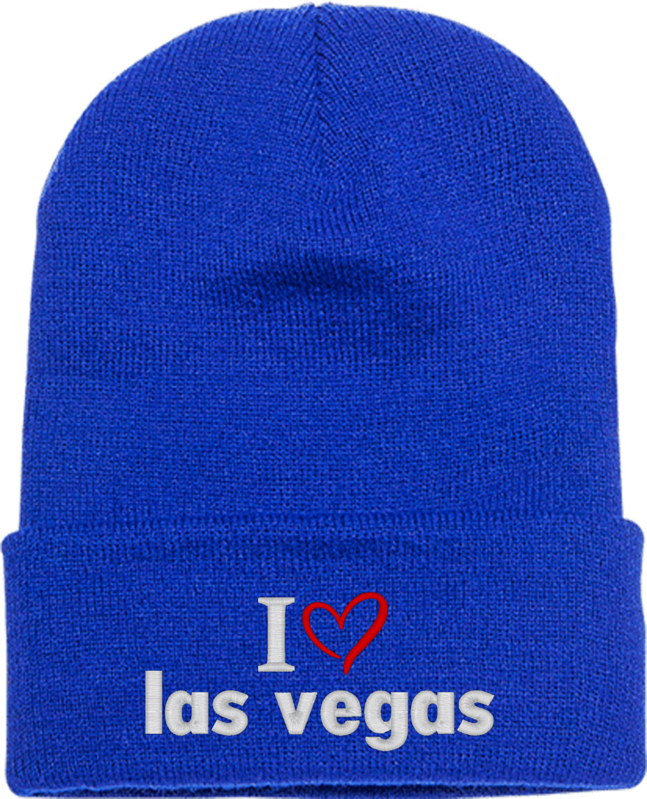 I Love Las Vegas Knit Beanie